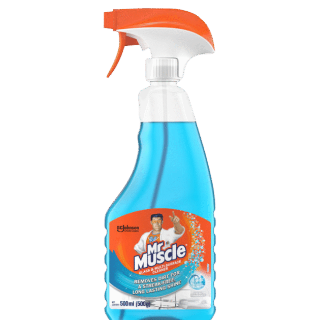 MR MUSCLE GLASS CLEANER 500ML