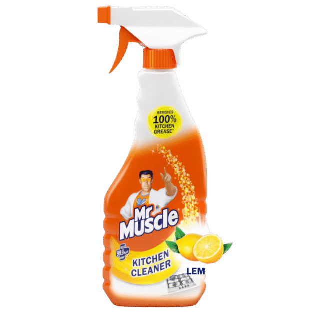 MR MUSCLE KITCHEN CLEANER LEMON 450ML